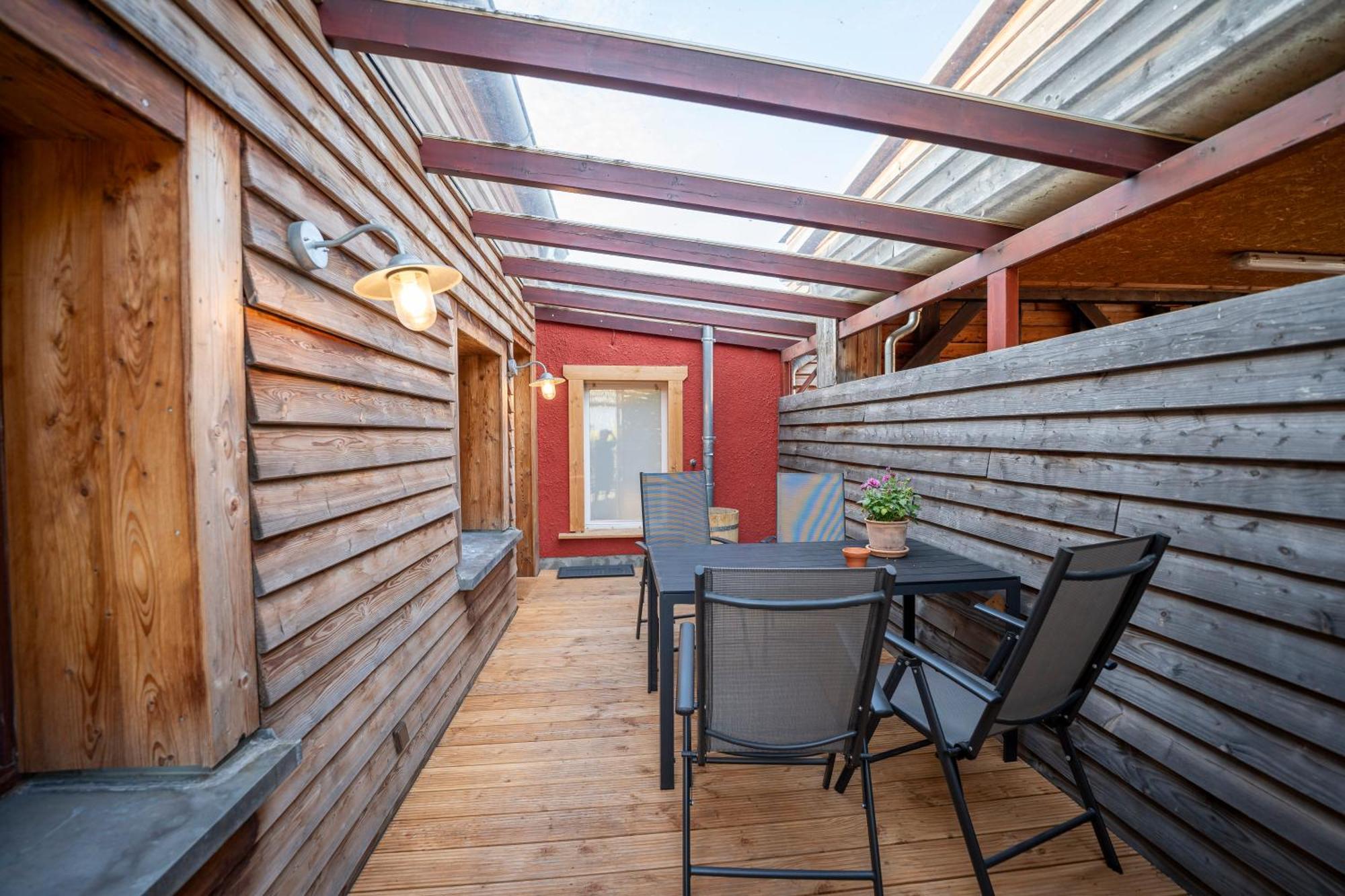 Haus Unterm Mammutbaum - Elberadweg Apartman Magdeburg Kültér fotó