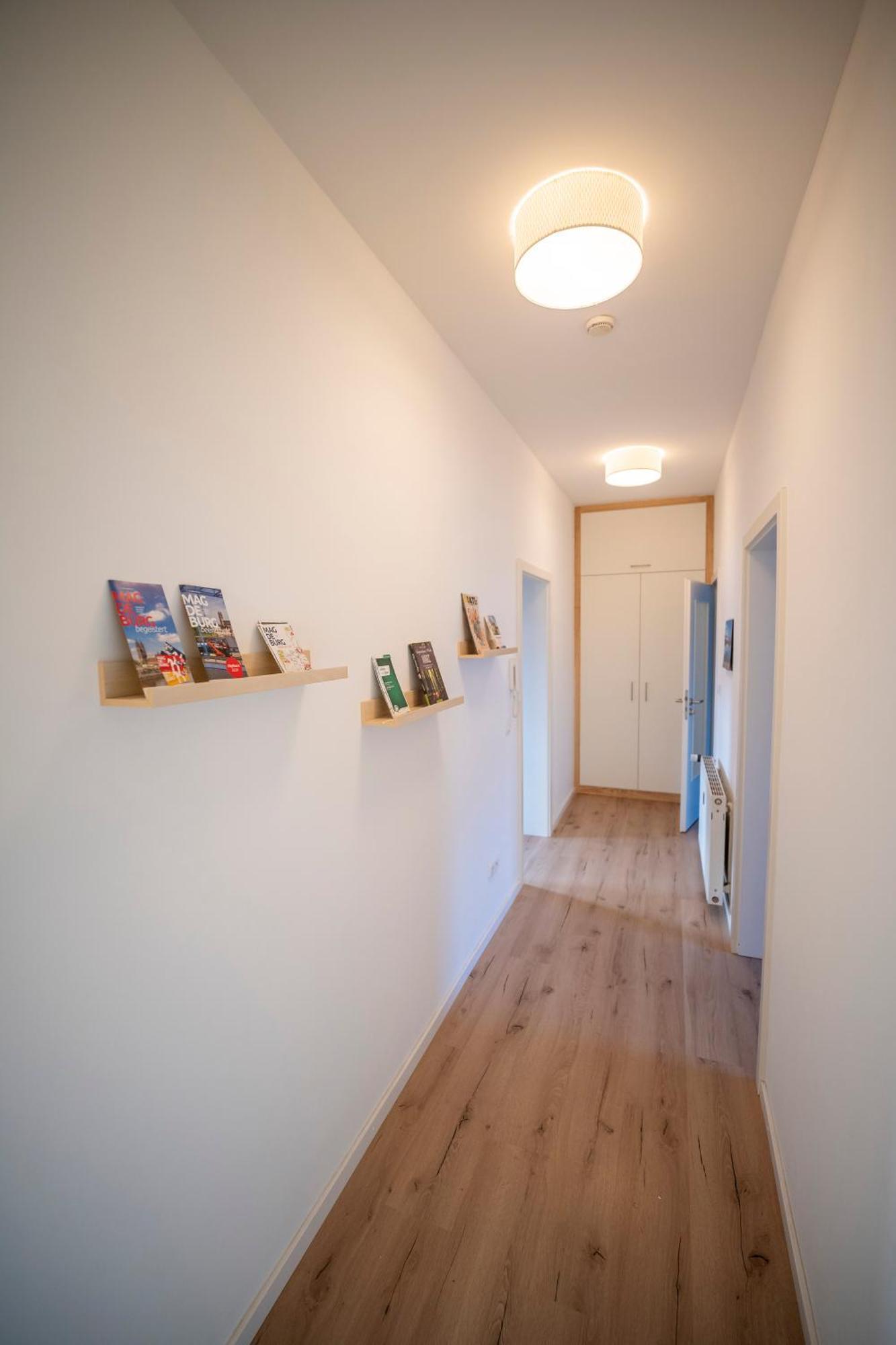 Haus Unterm Mammutbaum - Elberadweg Apartman Magdeburg Kültér fotó